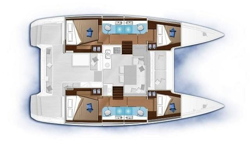 Lagoon 40 - 4 + 1 cab. Tartarouga